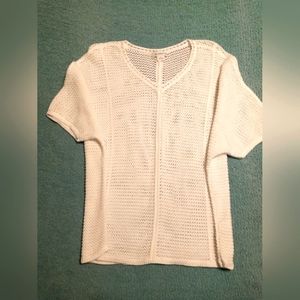Liz Claiborne top, white, Size XL